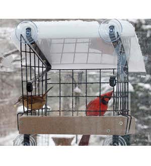 Window-Mount Platform Bird Feeder Kit