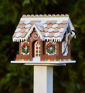Gingerbread Cottage Birdhouse