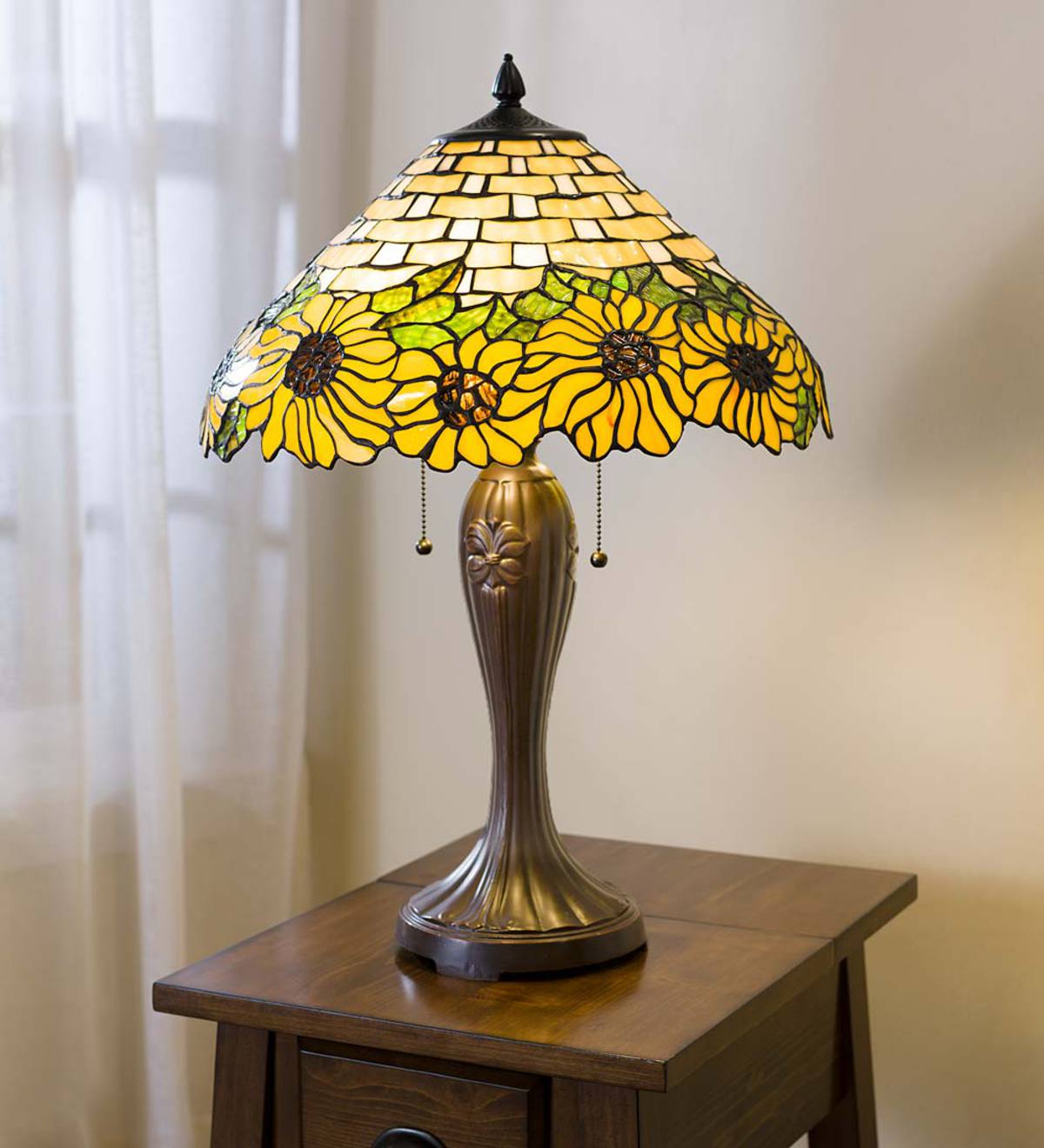 Sunflower Tiffany Table Lamp