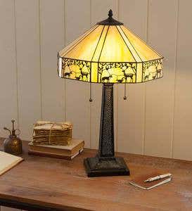 Dorchester Tiffany Glass Table Lamp