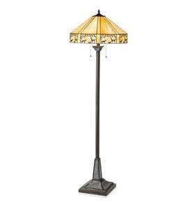 Dorchester Tiffany Glass Floor Lamp