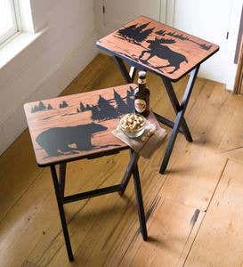 Wilderness TV Trays, Set of 2