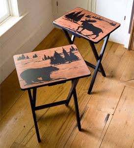 Wilderness TV Trays, Set of 2