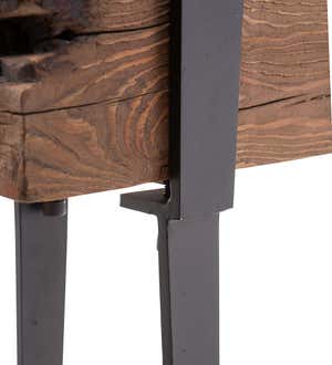 Youngstown Foundry Reclaimed Wood Console Table