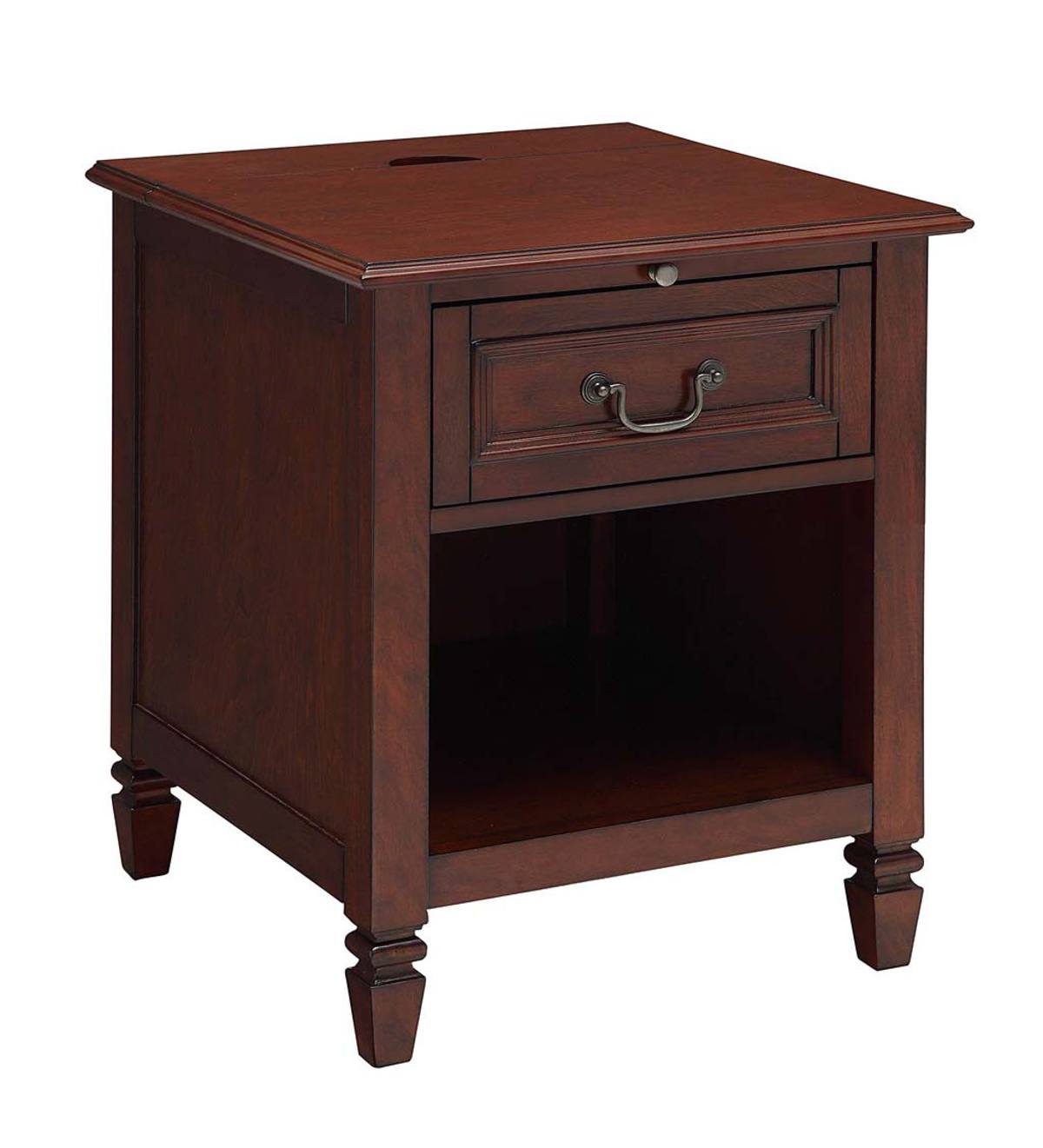 Colton Nightstand With Built-In Charging Station