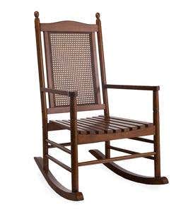 Berkley Birch Rocking Chair with Cane Back