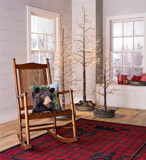 Berkley Birch Rocking Chair with Cane Back