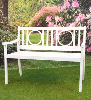 Grayson Steel Garden Bench