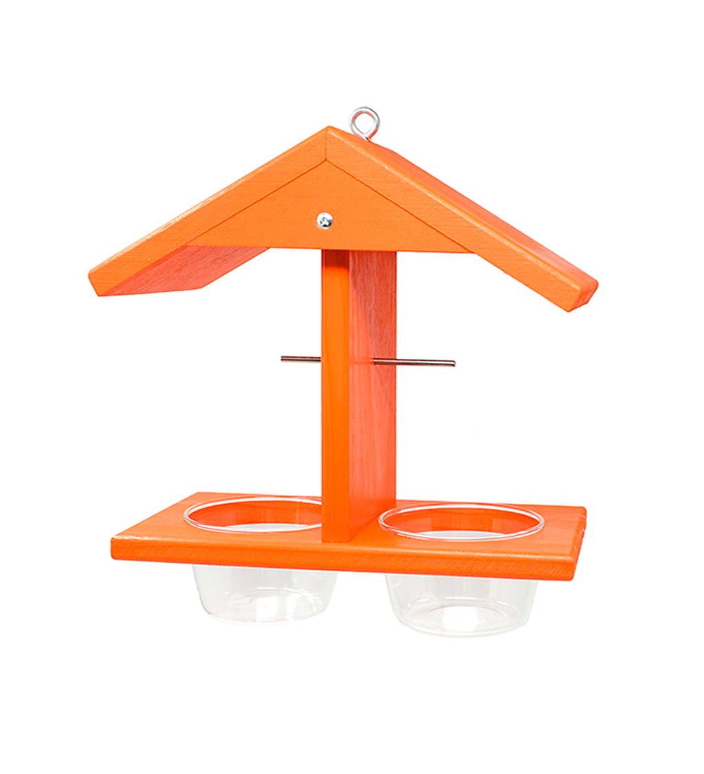 Double Fruit and Jelly Bird Feeder