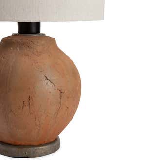 Outdoor Terra Cotta Style Table Lamp