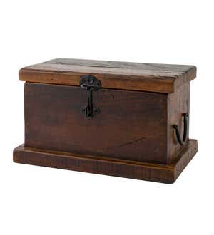 Birmingham Reclaimed Wood Hearth Storage Box with 5 lbs. Fatwood