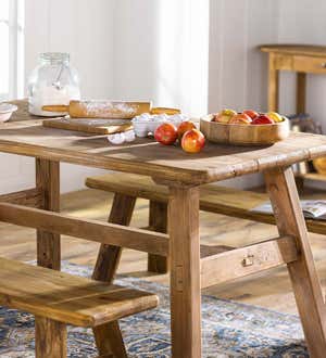 Rowan Ridge Reclaimed Wood Rectangular Dining Table