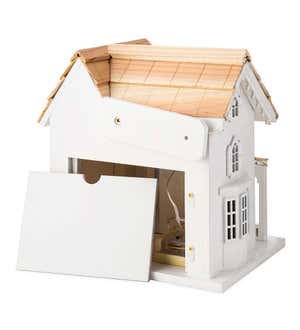 Madison Farmhouse Lighted Birdhouse