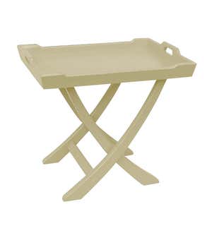 Laurel Ridge Farmhouse Collection Holden Tray Side Table