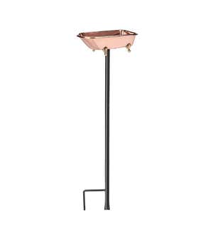 Splish Splash Birdbath, Polished Copper  - Copper