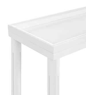 Allison Slim Wood Side Tables, Set of 2