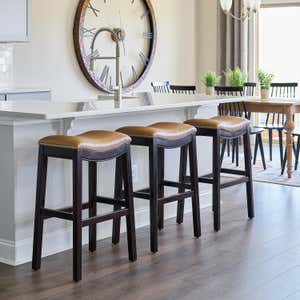 Lena Tall Saddle Seat Barstool