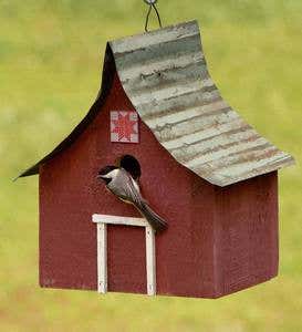 Pennsylvania Dutch Barn Birdhouse