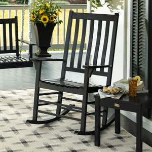 Slatted Wooden Porch Furniture