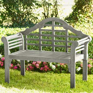 Lutyens Wood Garden Bench