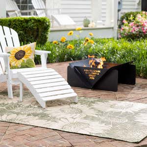 Indoor/Outdoor Sunflower Rug