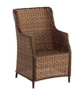 Highland Wicker Outdoor Dining Collection