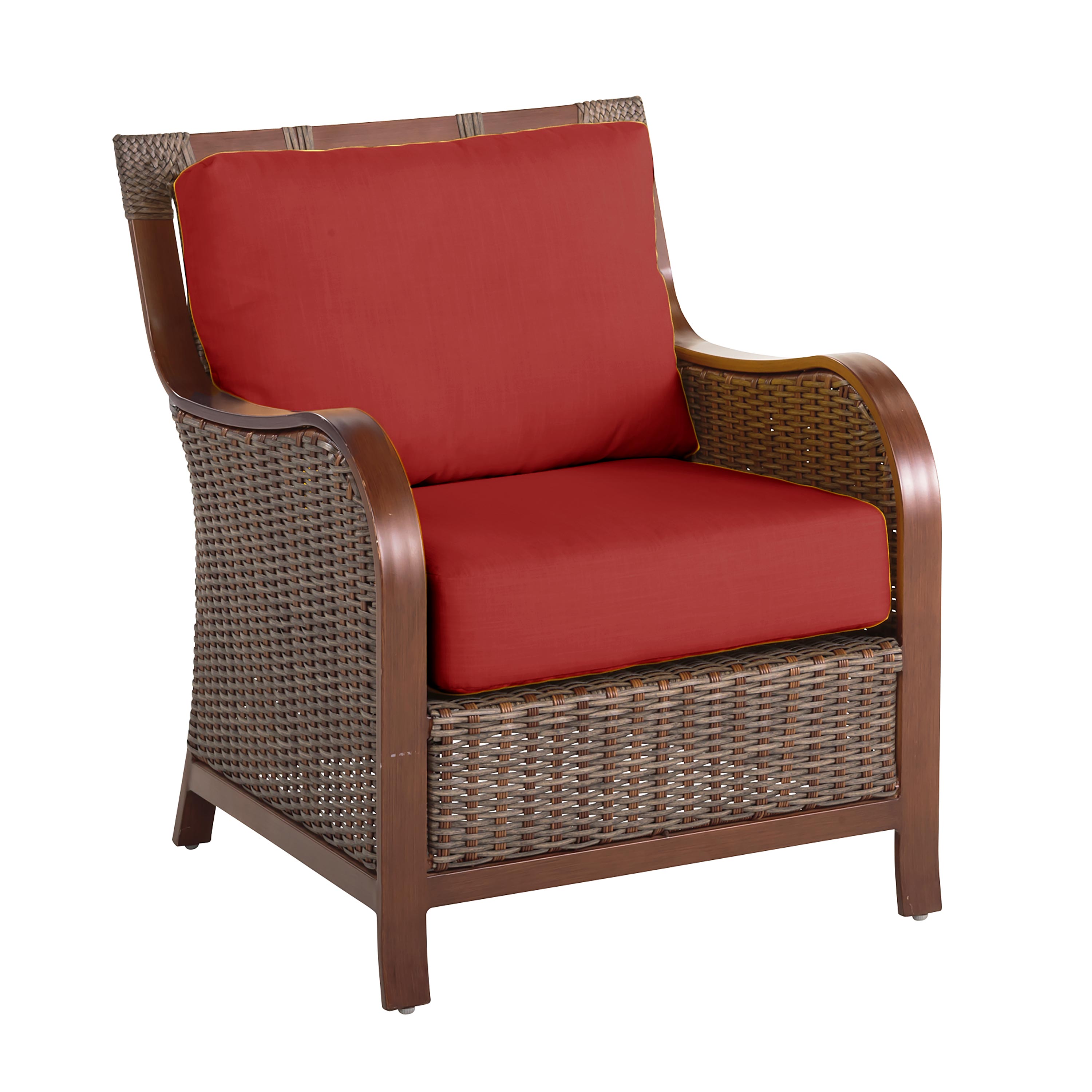 Urbanna Premium Wicker Chair with Luxury Cushions swatch image