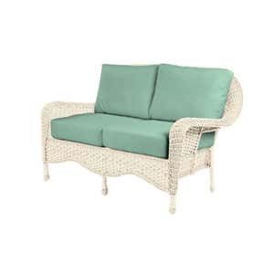 Prospect Hill Outdoor Wicker Deep Seating Love Seat with Cushions