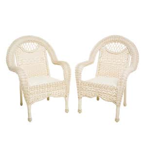 Prospect Hill Wicker Chairs, Set of 2