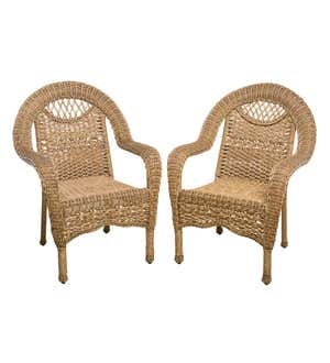 Prospect Hill Wicker Chairs, Set of 2