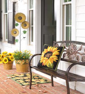 Sunflower Indoor/Outdoor Accent Rug