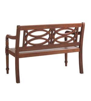 Hampton Eucalyptus Wood Garden Bench