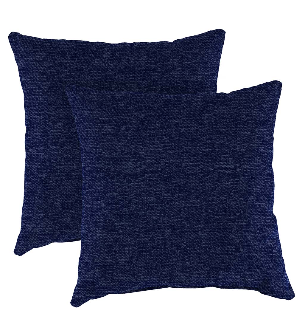 Indoor/Outdoor Classic Throw Pillows, Set of 2