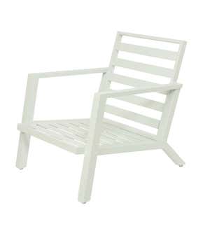 Green Spring Aluminum 4-Piece Outdoor Seating Set with Cushions - White