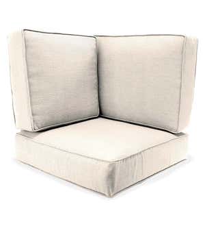 Seat and Back Replacement Cushions for Claremont Sectional Corner Chair, Set of 3