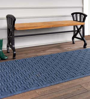 Waterhog Basket Weave Doormat, 3' x 7'