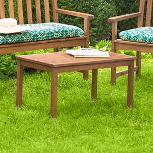 Lancaster Eucalyptus Wood Outdoor Coffee Table