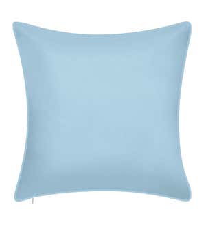 Indoor/Outdoor Watercolor Seagull Throw Pillow