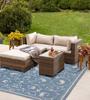 Veranda Scroll Indoor/Outdoor Rug