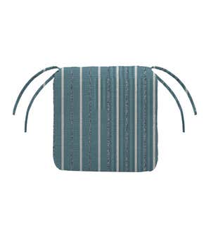 Suntastic Premium Trapezoid Chair Cushion with Ties, 19½" x 19" x 2½"