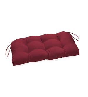 Classic Bench/Glider Cushion with Ties, 41" x 20" x 3"