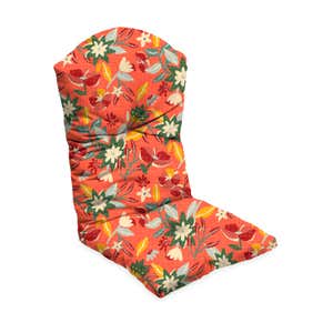 Classic Adirondack Chair Cushion, 20½" x 49" x 2½"