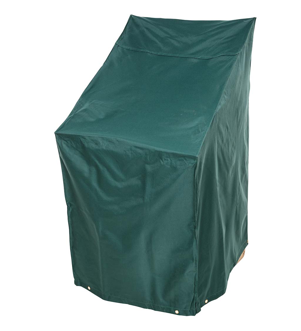 Classic Outdoor Furniture All-Weather Cover for Stacking Chairs - Green