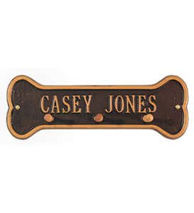 Personalized Leash Holder