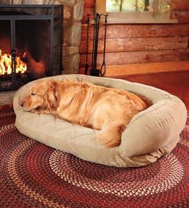 Large 42"L x 30"W Quilted Pet Bed