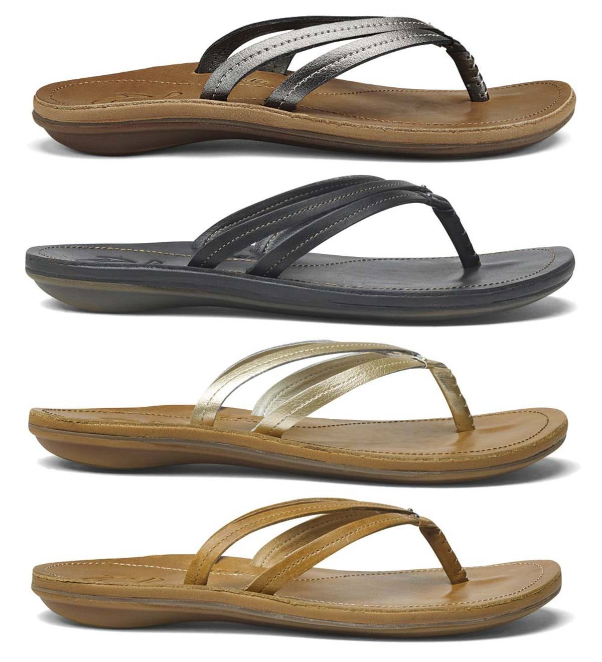 Women's OluKai® U'i Dual Strap Flip-Flop Sandals