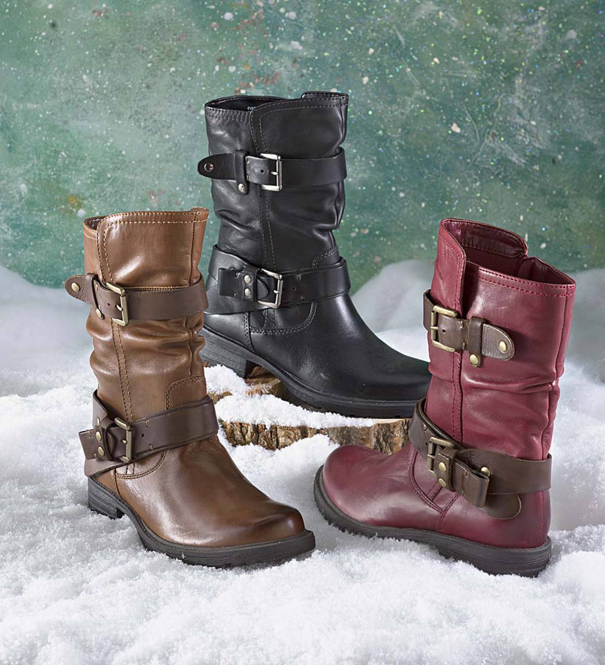 Earth Everwood Boot with Buckles
