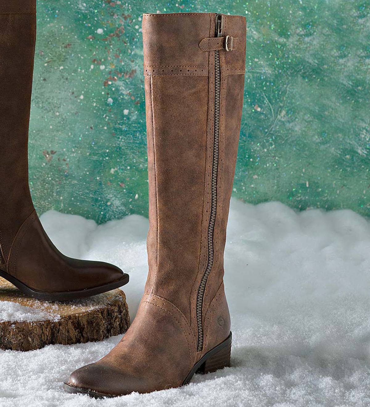 Born Poly Leather Tall Boots