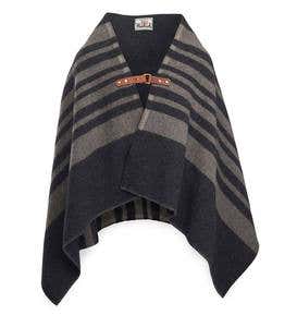 Woolrich® Fireside Wool Poncho/Blanket