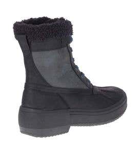 Merrell Haven Mid Lace Polar Waterproof Boots - Black - Size 6